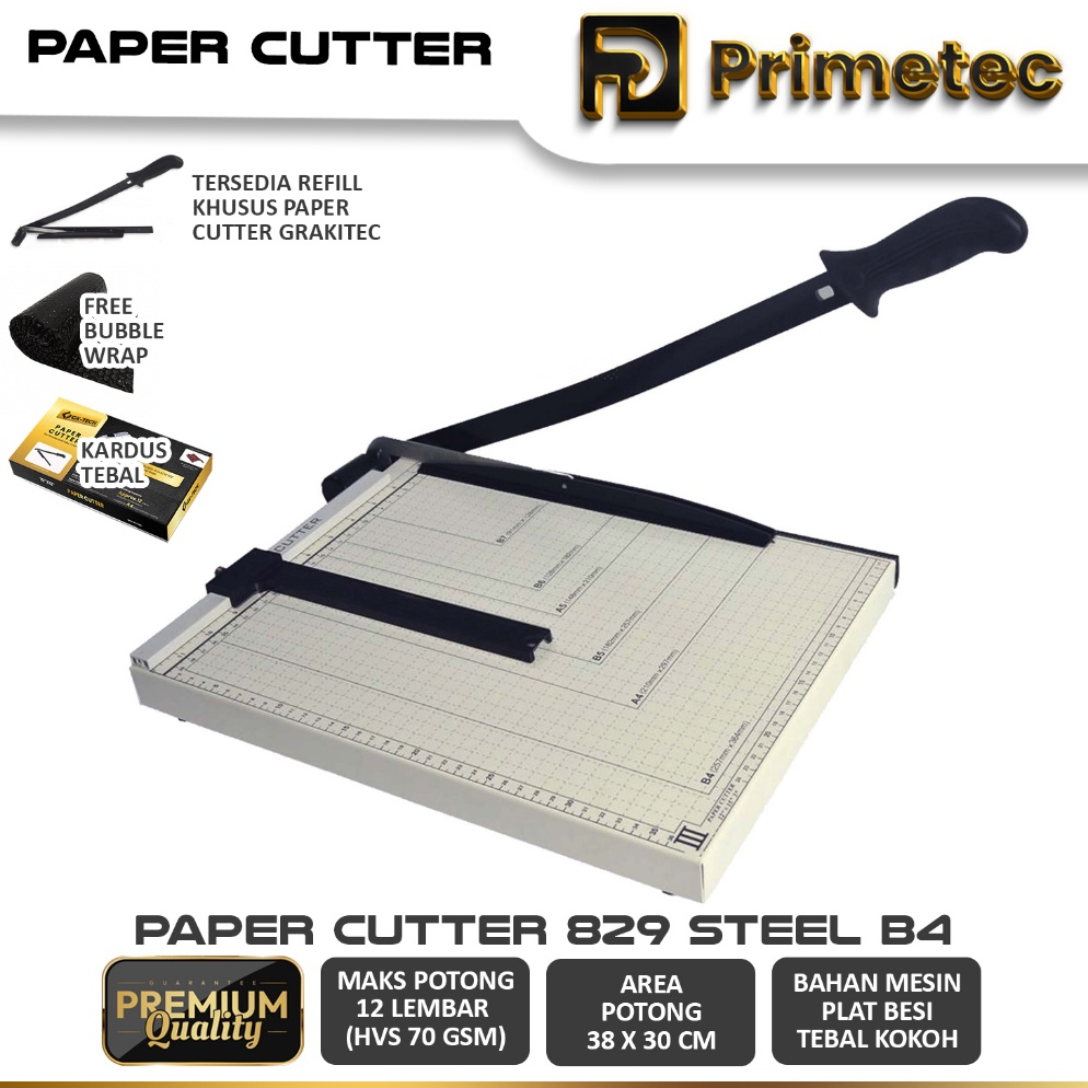 Jual Kode I7l2 Paper Cutter B4 Lebih Besar Dari F4 Alat Potong Kertas