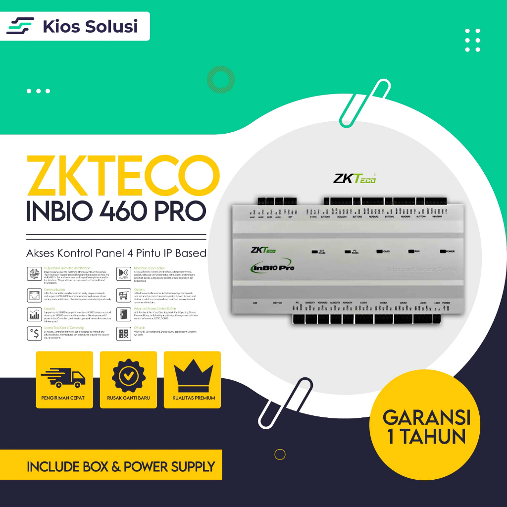 Jual Panel Akses Kontrol | Mesin Absensi | Mesin Akses Kontrol ZKTECO ...