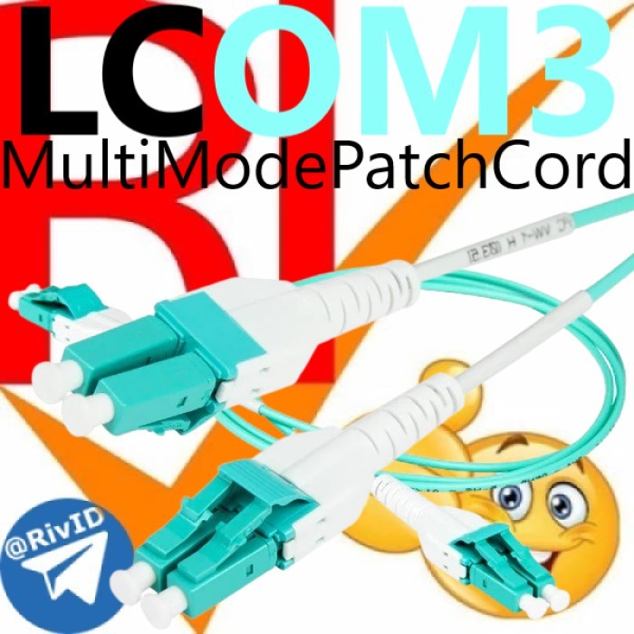 Jual Patch Cord Uniboot 2c OM3-300 LC-LC Duplex Multi Mode Fiber Optic ...