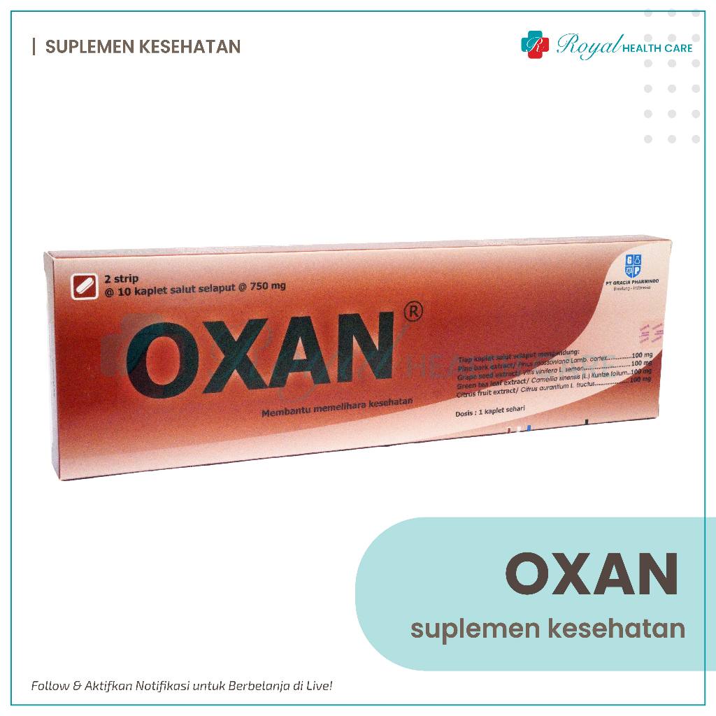 Jual OXAN KAPLET [EXPIRED JANUARI 2025], Membantu Memelihara Kesehatan ...