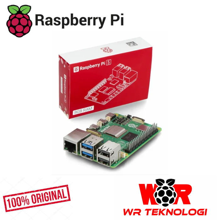 Jual Raspberry Pi 5 RAM 1/2/4/8/16GB | Shopee Indonesia