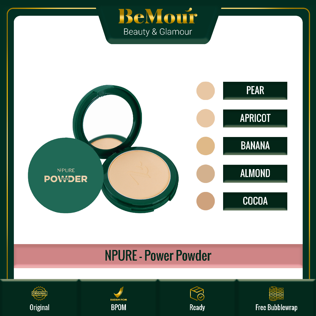 Jual NPURE - CENTELLA ASIATICA POWER POWDER ( 10 g ) - Bedak Padat Acne ...
