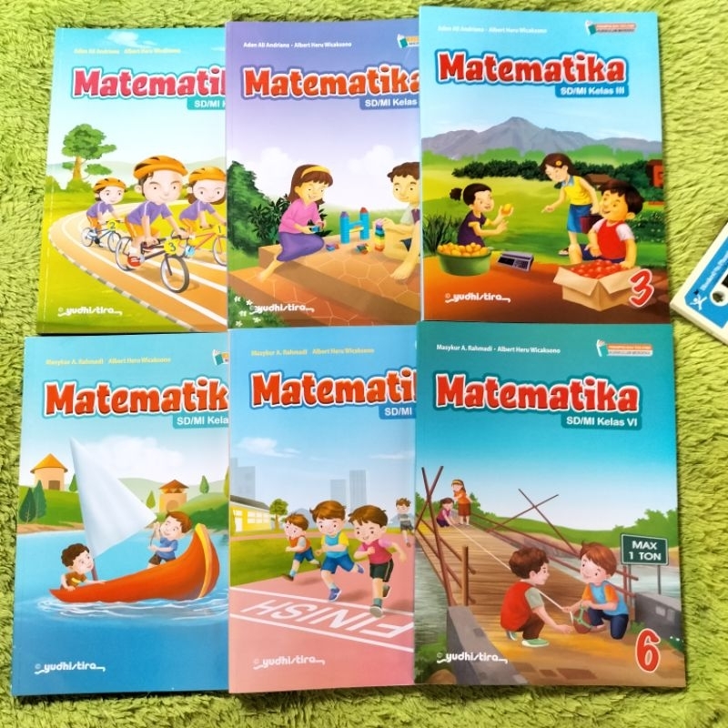 Jual ORIGINAL BUKU MATEMATIKA KELAS 1 2 3 4 5 6 SD KURIKULUM MERDEKA ...