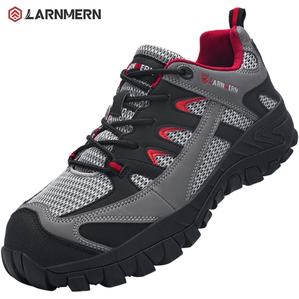 LARNMERN Steel Toe Sneakers - Secure Style for Every Step