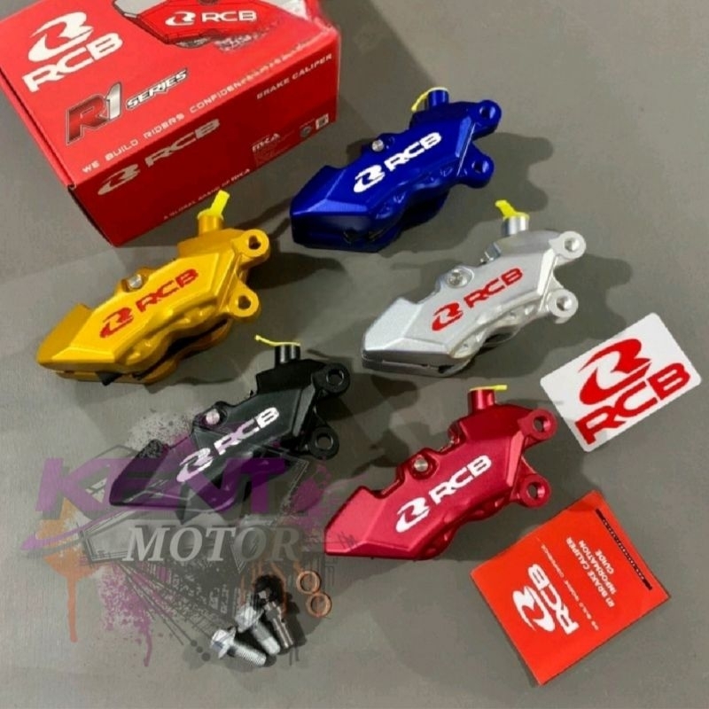 Jual Kaliper caliper RCB R1 4 PISTON UNIVERSAL KANAN VIXION/TIGER/NINJA ...