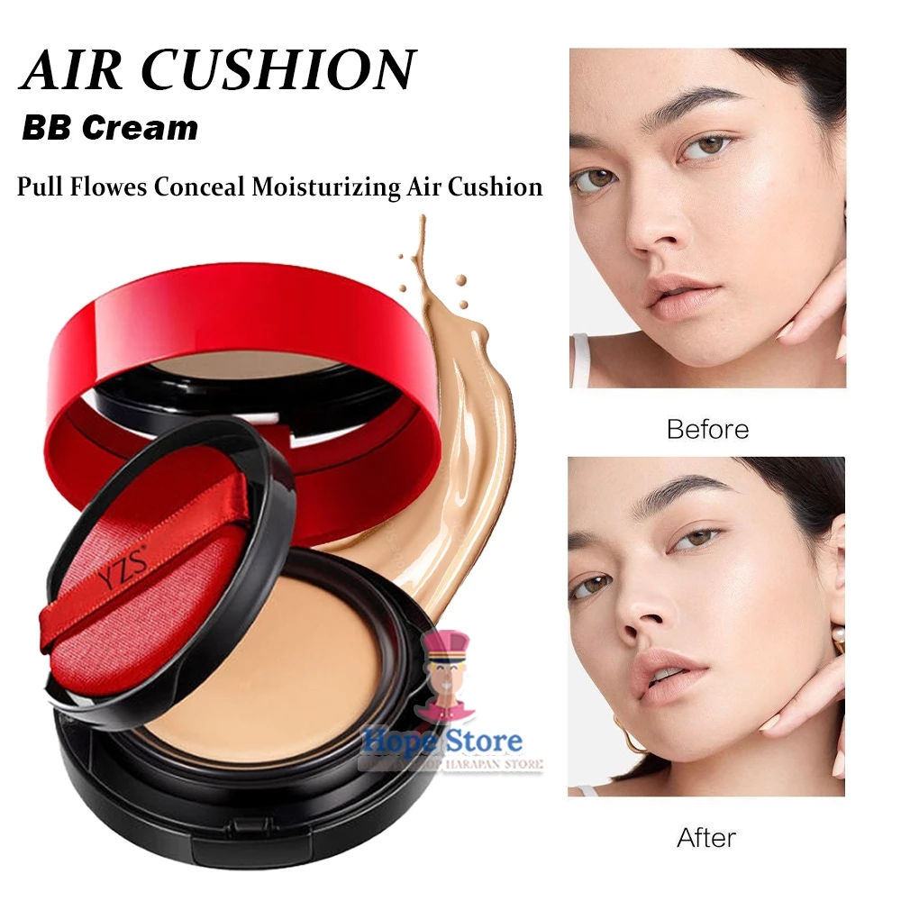YZS Cushion / Air Cushion  Bedak Wajah Hasil Matte Taahan Lama | AutoStock