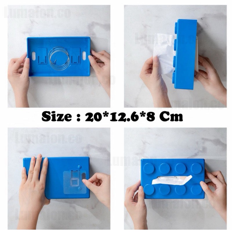 Jual Bricks Tempat Tissue Box Kotak Tisu Tema Blocks | Shopee Indonesia