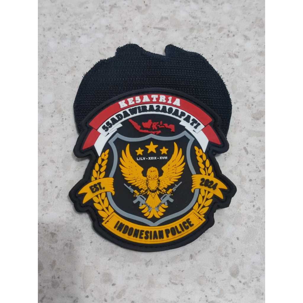 Jual patch rubber angkatan KE5ATR1A 55ADAWIRA2A9APATI/rubber patch ...