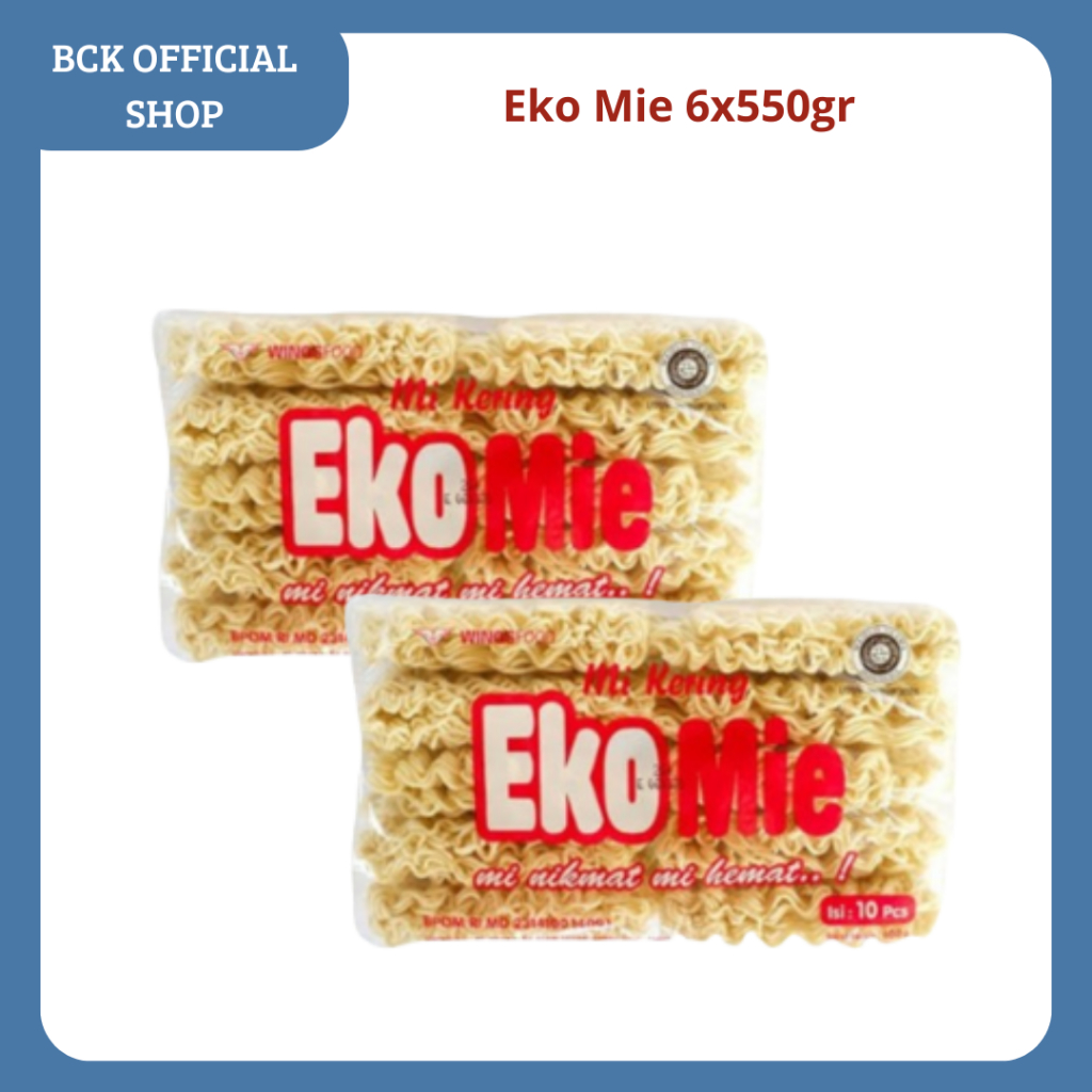 Jual Eko Mie Kering Ekomie 6x550gr | Shopee Indonesia