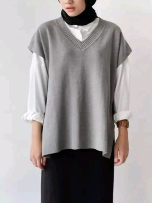 Jual Vest Knit / Rompi Premium / Over Size | Shopee Indonesia