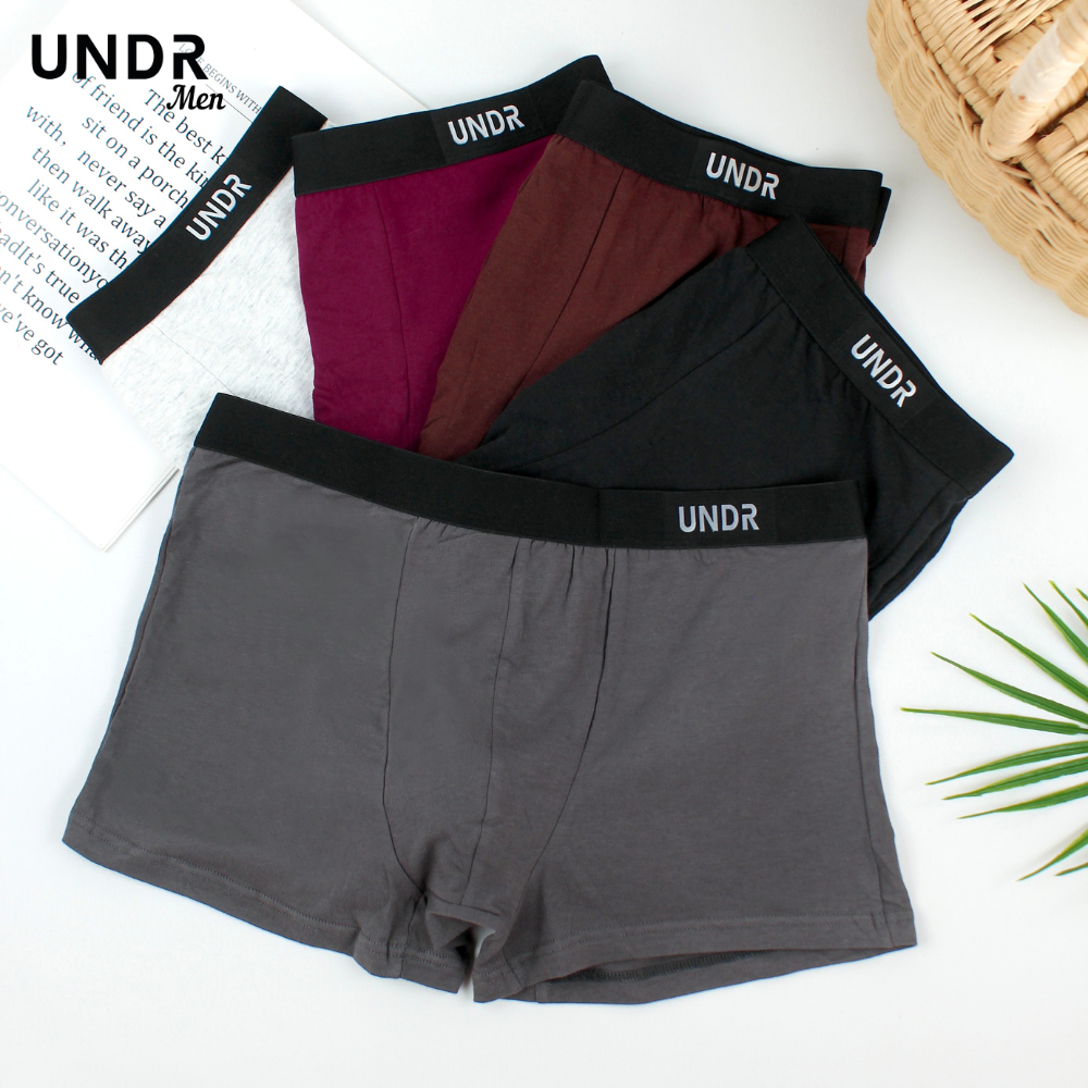 Jual UNDR Celana Dalam Boxer Sport Pria Bokser Katun Cotton Laki-Laki ...