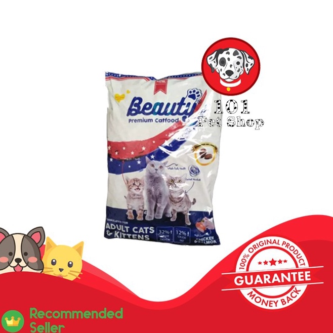 Jual Harga Bulan Ini Makanan Kucing Beauty 1kg Adult Kitten kualitas ...