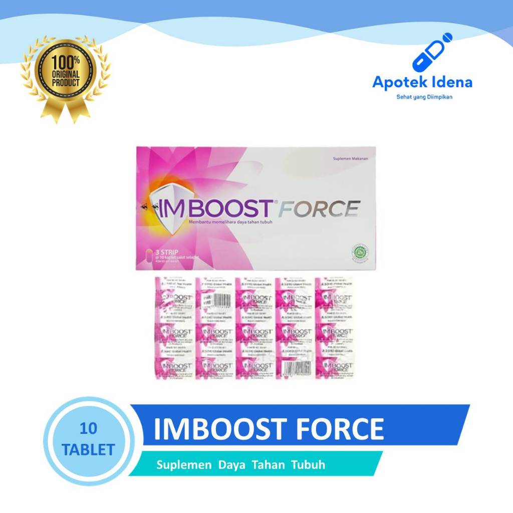Jual IMBOOST FORCE tablet isi 10 tablet membantu memelihara daya tahan ...