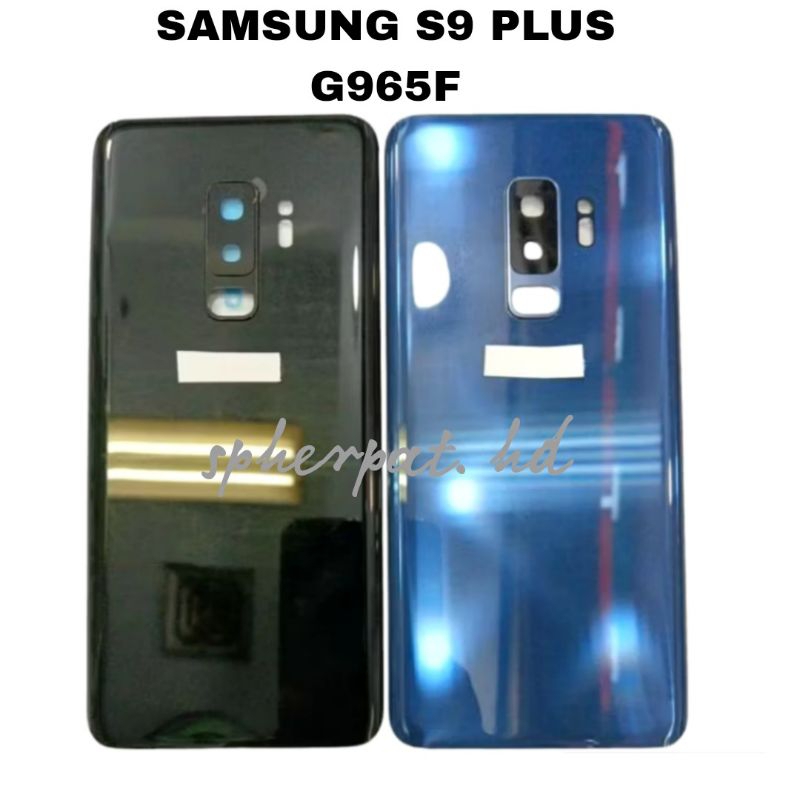 BACKDOOR BACK COVER TUTUP BELAKANG SAMSUNG S9 PLUS G965F RING KACA  KAMERA