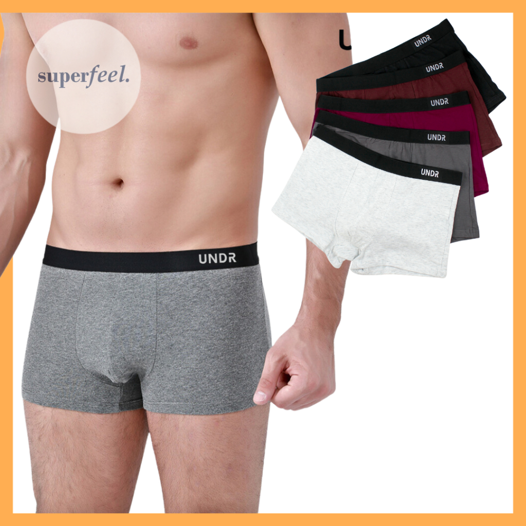 Jual SFL CELANA BOXER PRIA SPORTS KATUN COTTON MURNI MERK UNDR ORIGINAL ...