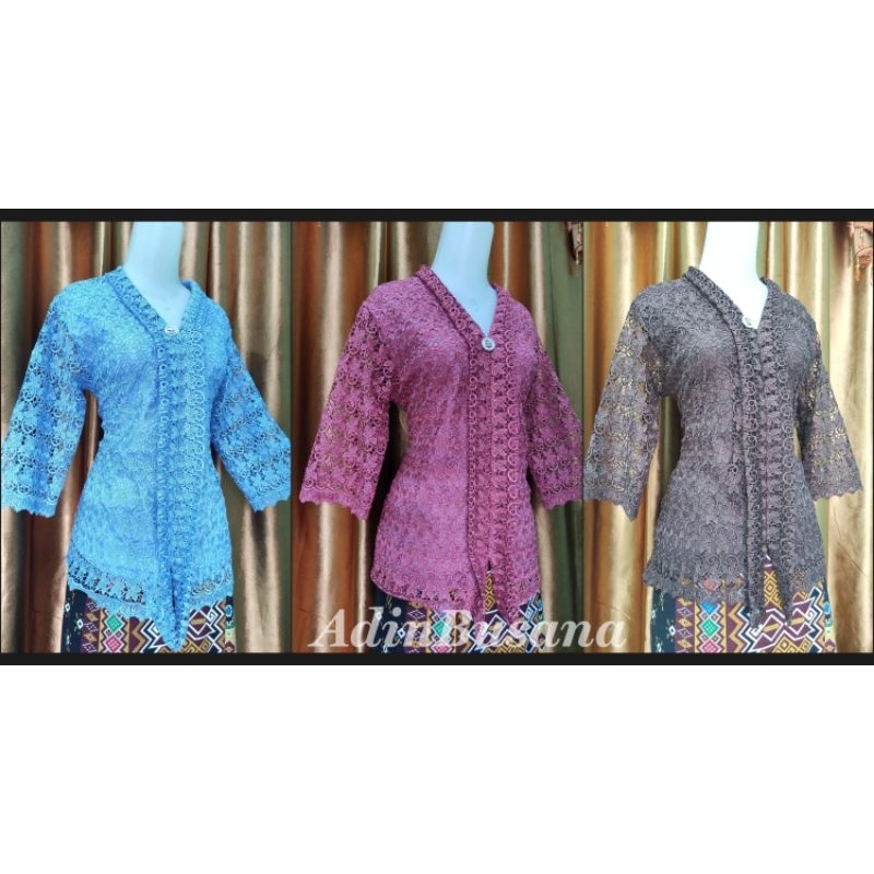 Jual Kebaya Kartini HOKI Bahan Renda Premium Model Kebaya Terbaru ...