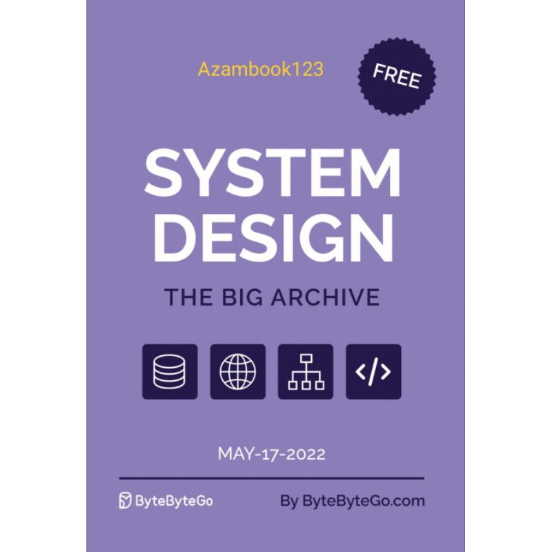 Jual Buku System Design the big archive by Alex Xu | Shopee Indonesia