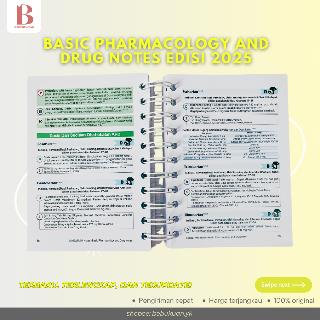 Jual Buku Saku Farmasi Basic Pharmacology and Drug Notes edisi Edisi ...