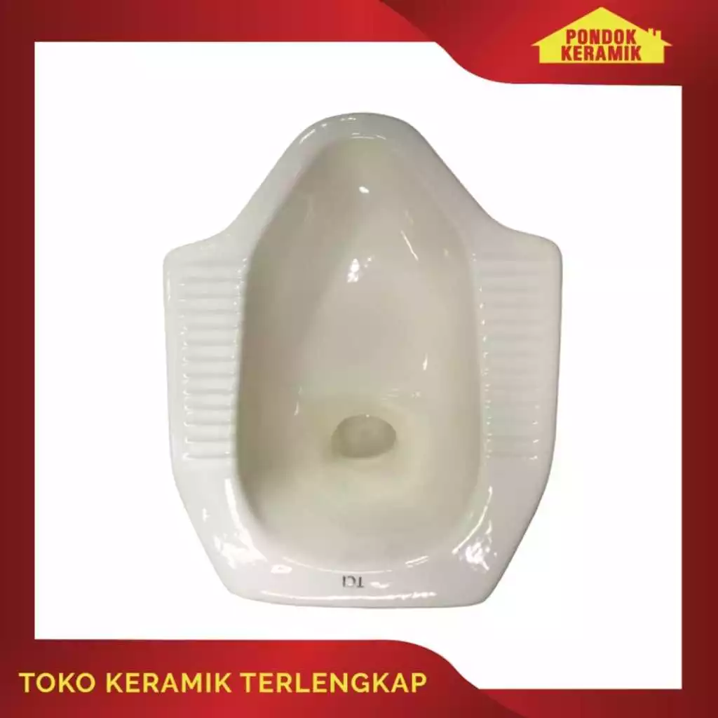Kloset Jongkok Kloset Jongkok TCI Warna Ivory