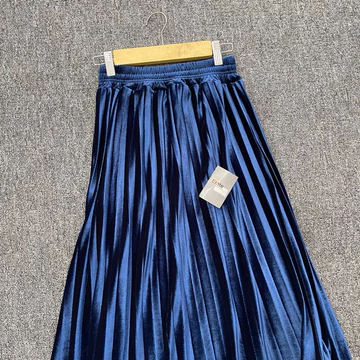 Rok Plisket Bludru Velvet 7 8 Premium Bisa Rok Plisket Bludru Pendek