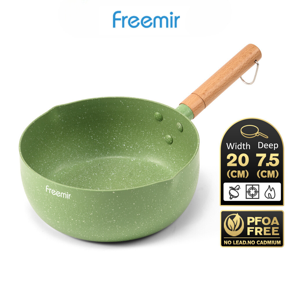 Jual [NEW] Panci Sauce Pan 20 Cm Rebus Anti Lengket Double Bottom ...