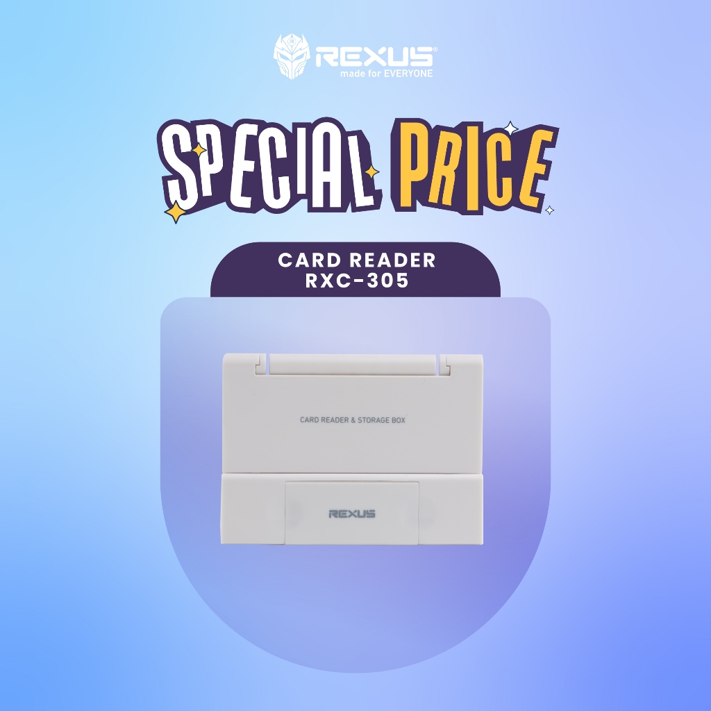 Jual Rexus Card Reader RXC 305 | Shopee Indonesia