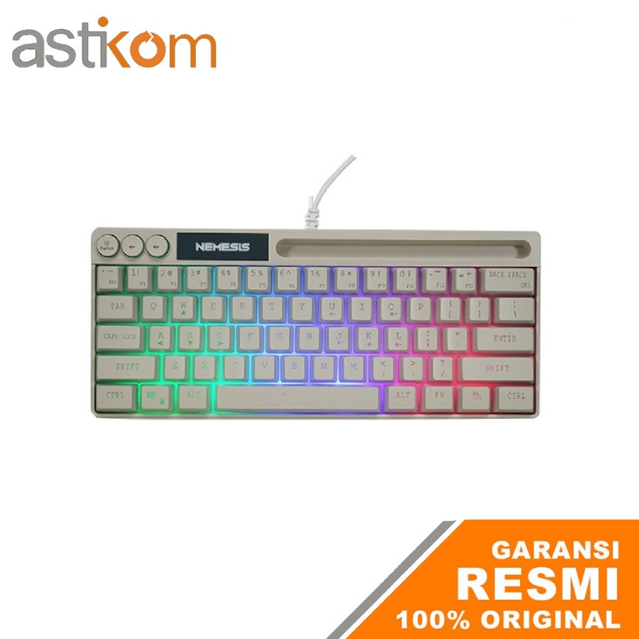 Jual Keyboard Gaming NYK Nemesis ERIS K-06 K06 Rainbow TKL Membrane ...