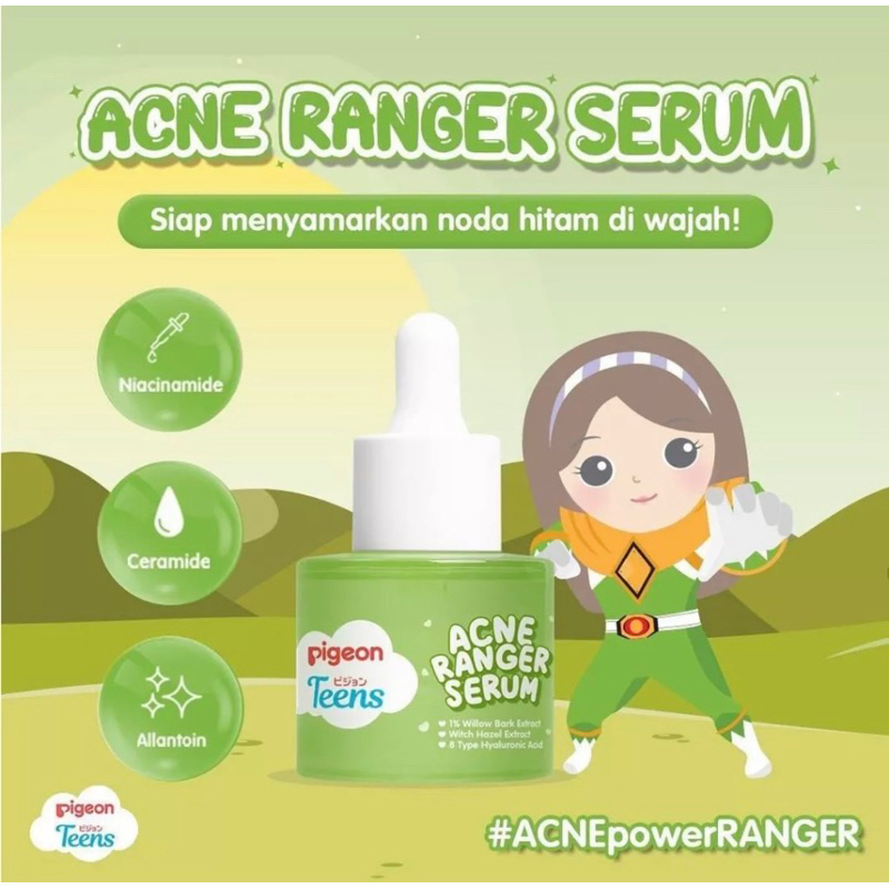 Jual PIGEON TEENS ACNE RANGER SERUM| Serum Remaja untuk Kulit ...