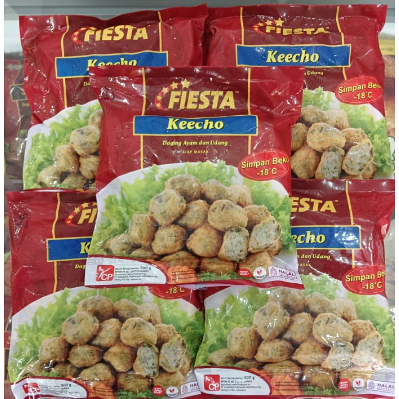 Jual FIESTA KEECHO ROLL KULIT TAHU DAGING AYAM MIX UDANG 500GR | Shopee ...