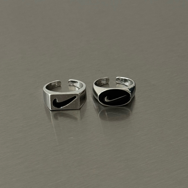 Jual SKYMED / RING NIKE ROUND LOGO VINTAGE RETRO RING / NIKE SQUARE ...