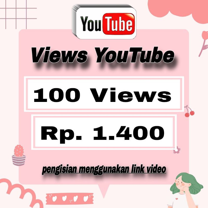 Jual Viewer Youtube - View Youtube - Views Youtube - Viewers - Youtube ...