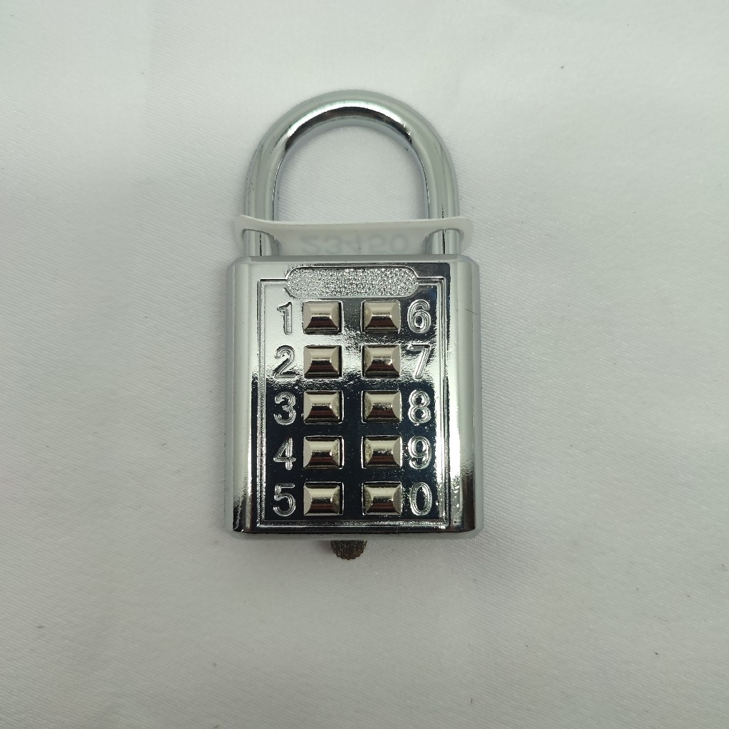 Jual Gembok Kode Angka PIN 10 Digit Ji & Lian, Gembok Besi, Pagar ...