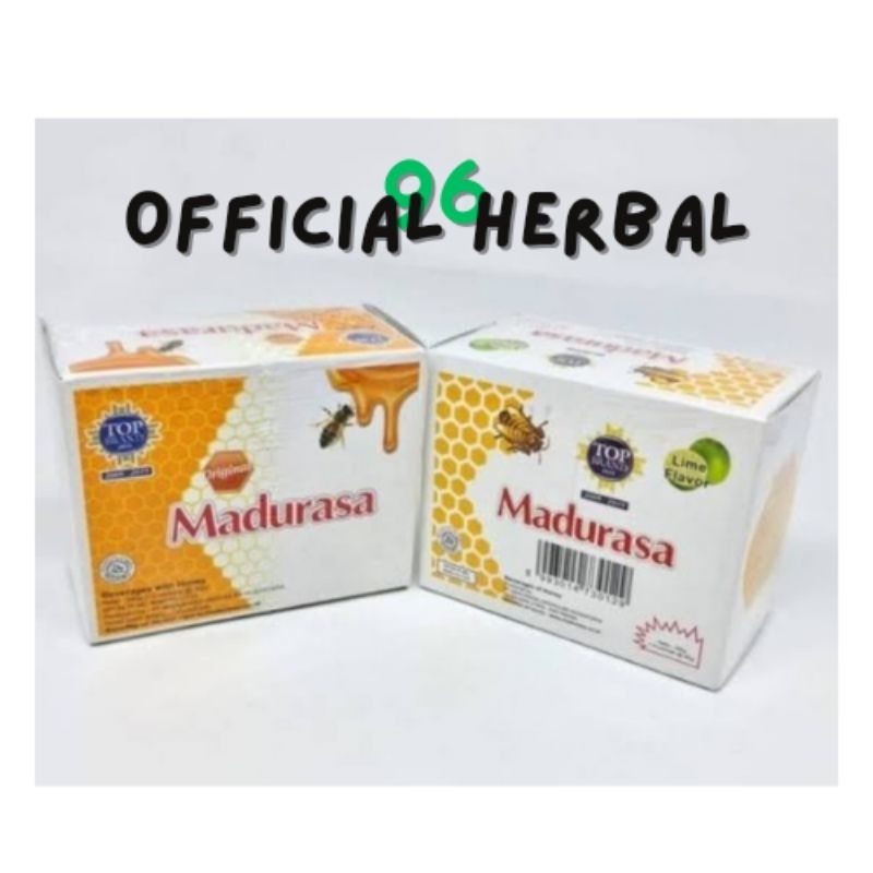 Jual madu rasa 100%original varian isi 12 sachet (jeruk/original ...