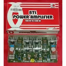 Jual Kit Driver BTL 400 to 1200W Type 317 Modul Power Amplifier Mono ...