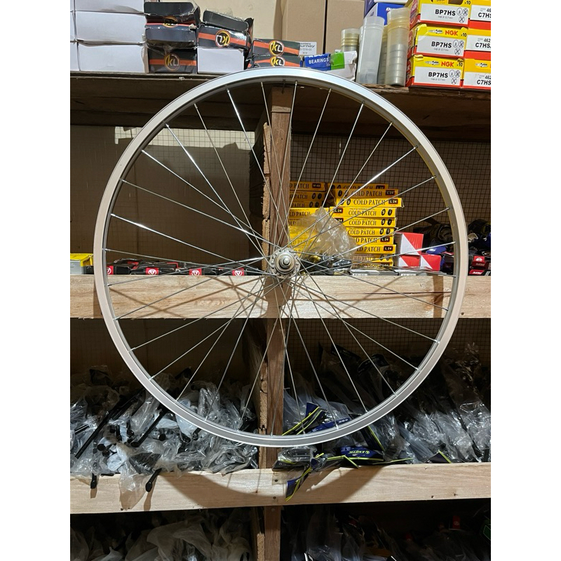 Ruota Posteriore WM Wheel 26x1-3/8 (590x19) 36 Fori, Per Bici, Nuovo