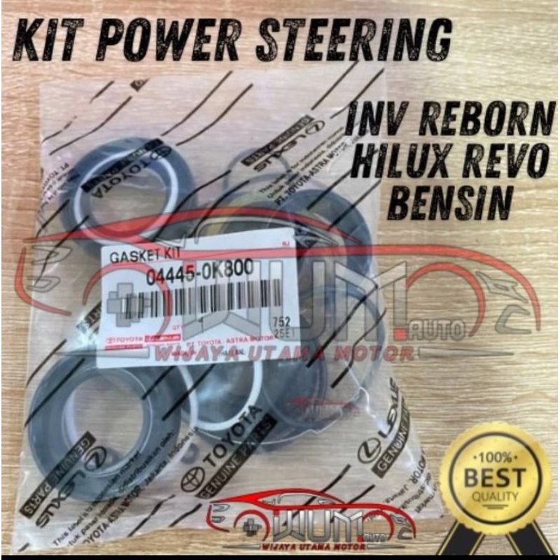 Jual gasket kit power steering seal rack steer sil rack stir innova ...