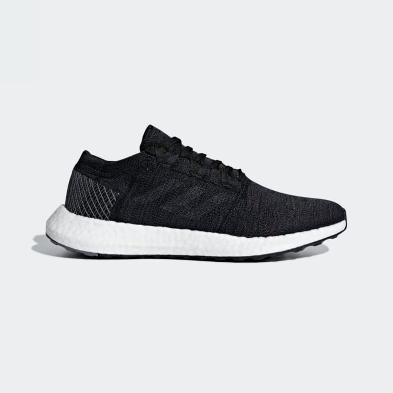 Jual SEPATU WANITA ADIDAS PUREBOOST GO BLACK WHITE ORIGINAL Shopee Indonesia