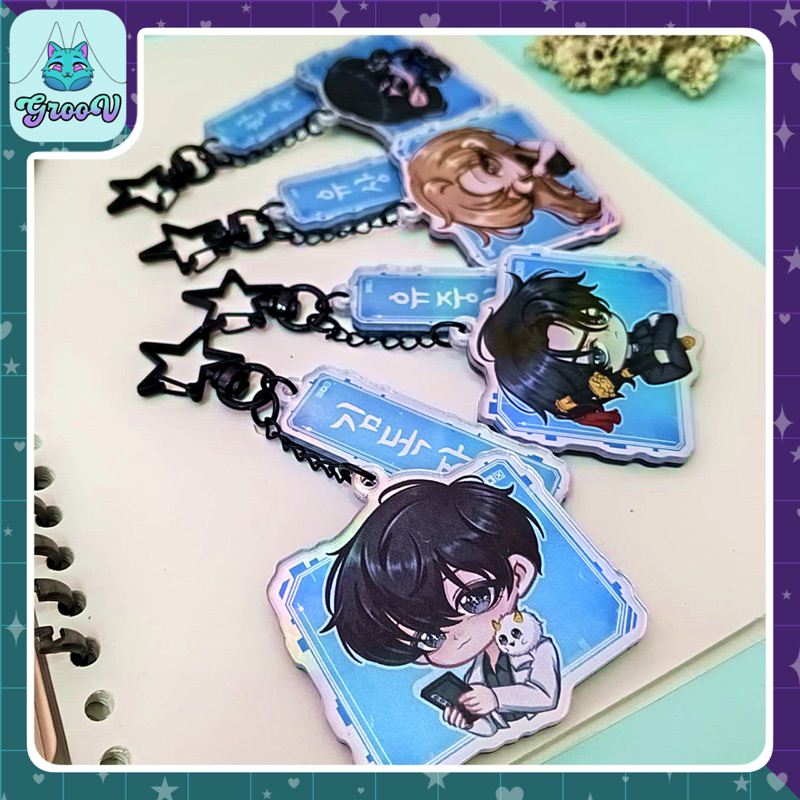 Jual ORV | Acrylic Hologram Keychain 2 Sisi - Omniscient Reader's ...