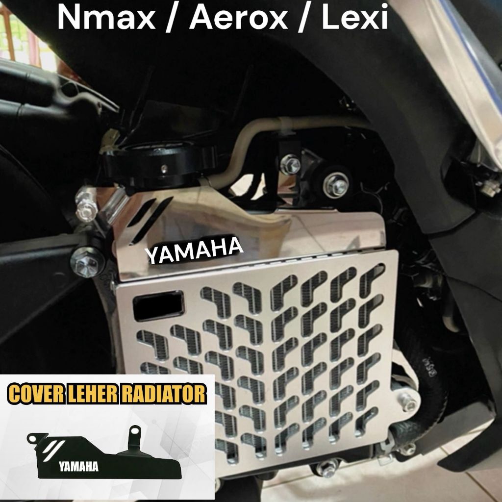 Jual Promo Cover Leher Radiator Motor Nmax Aerox Lexi Kualitas Terbaik ...