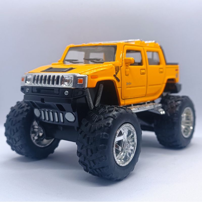 Jual Mobil Diecast KINSMART 2005 Hummer H2 SUT (Off Road) - Yellow ...