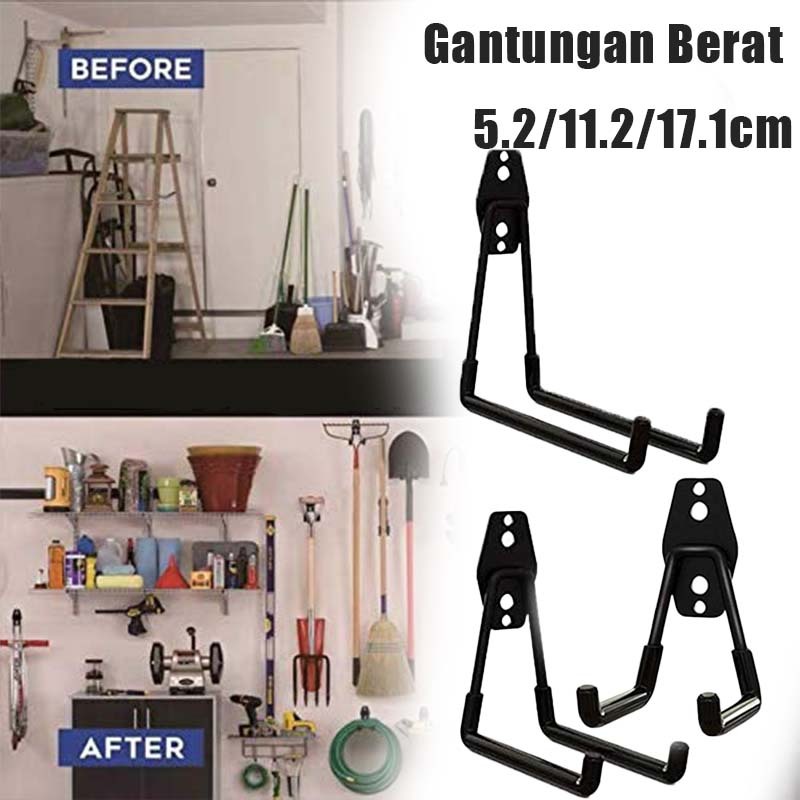 Jual Breket Sepeda Dinding Metal Bike Hanger Gantung Sepeda Di Tembok ...