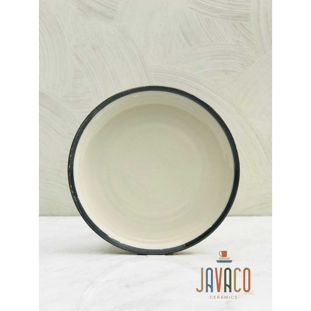 Jual Javaco | Dinner Plate Piring Keramik Putih Polos Premium | Piring ...