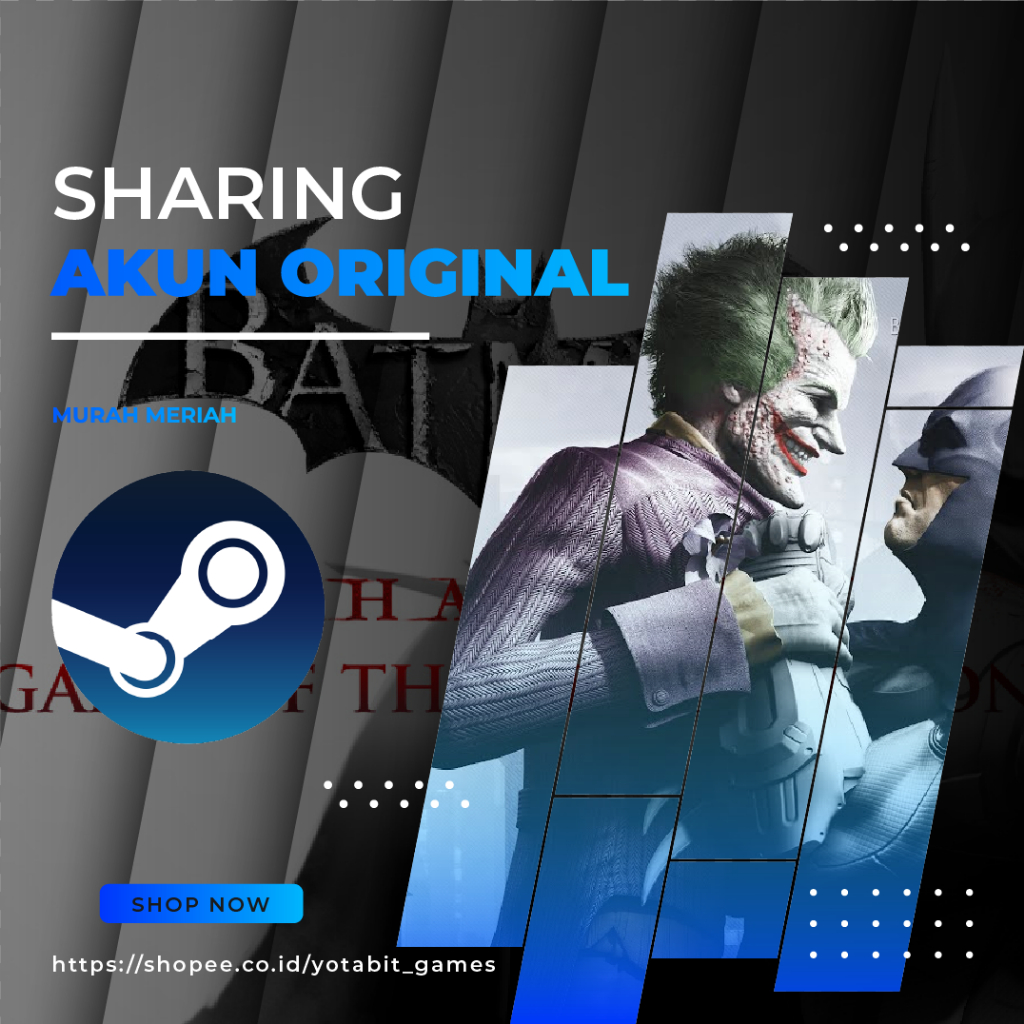 Jual Batman: Arkham City - Game of the Year Edition PC Sharing Original ...