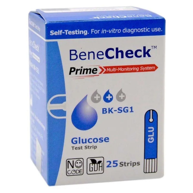 Jual Benecheck Prime Strip Glukosa / Benecheck Prime Strip Gula Darah ...