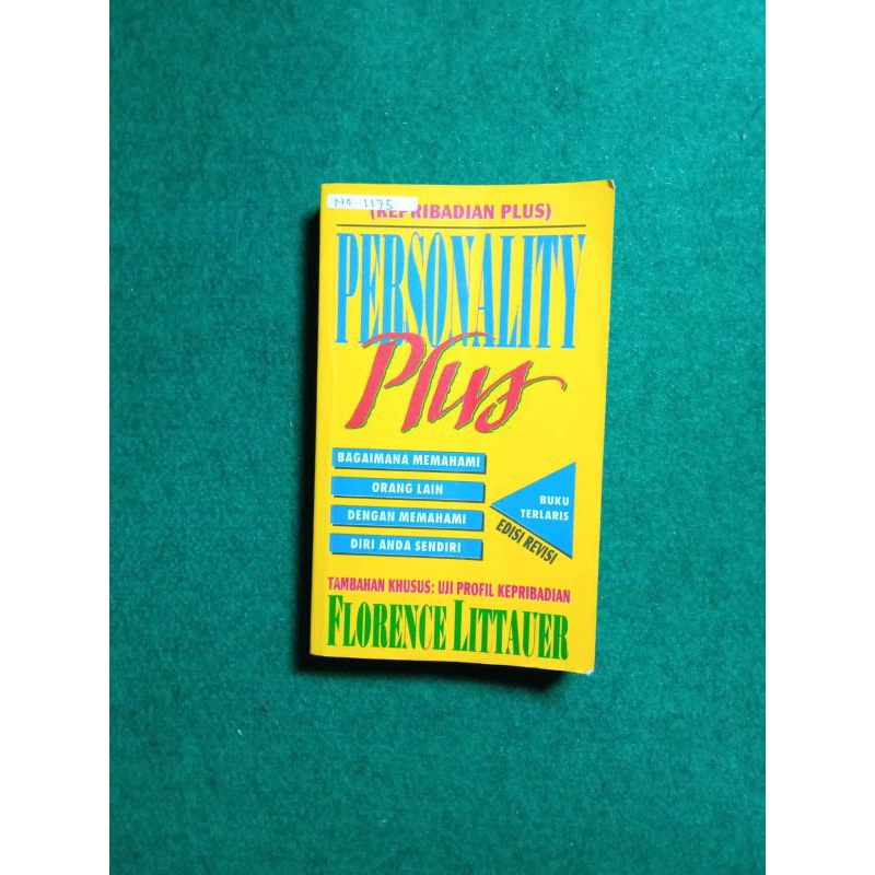 Jual ORIGINAL Buku Personality Plus (Kepribadian Plus) - Florence ...
