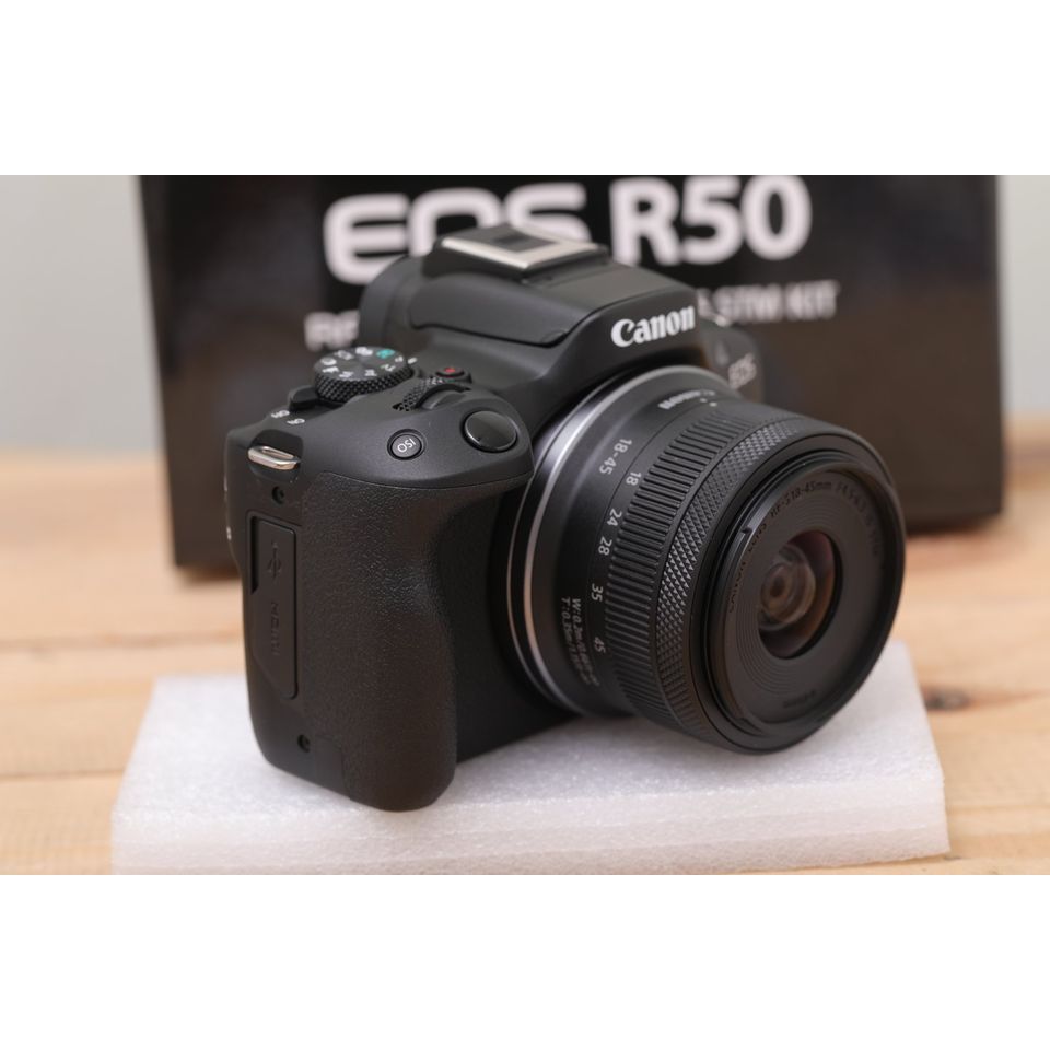 Jual Canon EOS R50 Kit 18-45mm | Shopee Indonesia