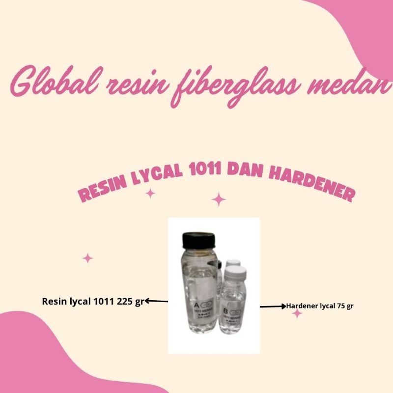 Jual resin lycal 300 gr | Shopee Indonesia