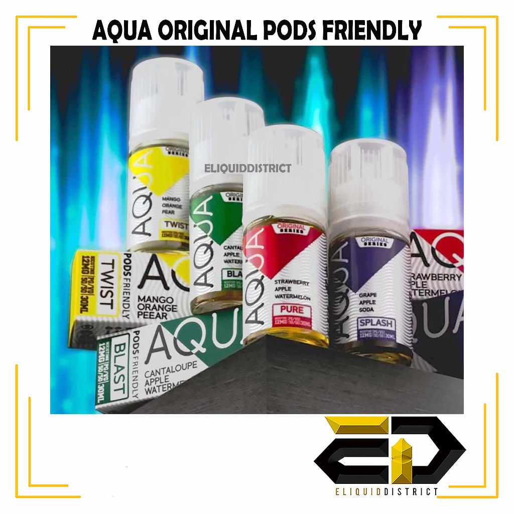 Jual AQUA ORIGINAL SERIES PODS FRIENDLY BLAST - PURE - SPLASH - TWIST ...