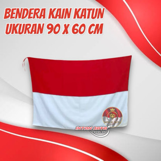 Jual Bendera Merah Putih Bahan Kain Katun Tebal  Bendera Merah Putih 