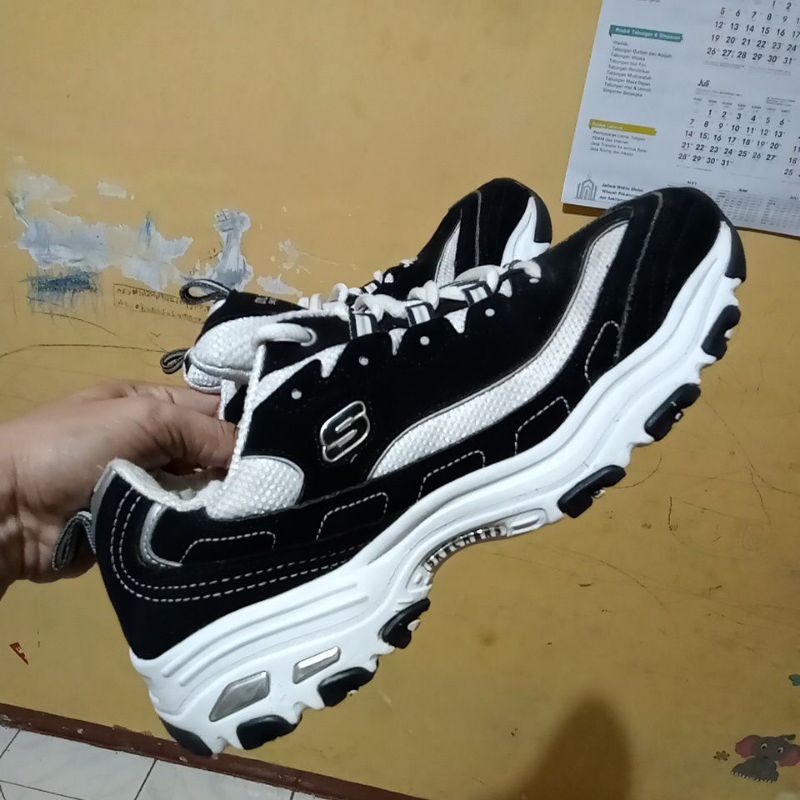Sepatu Skechers D'Lites, Size 36-45 Original bukan KW